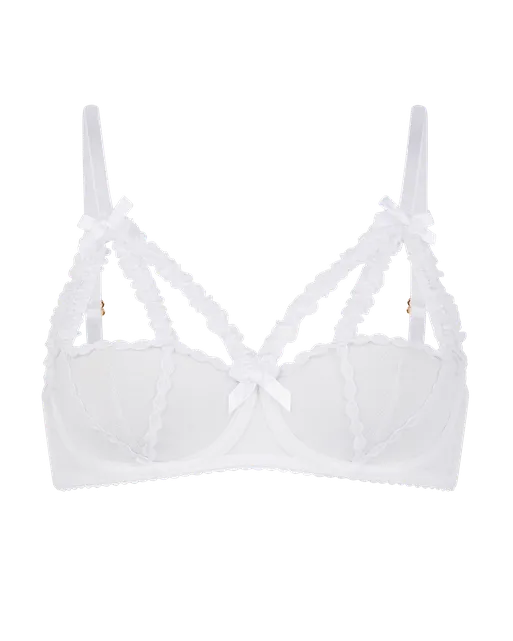Lottina Apex Underwired Bra White | Agent Provocateur