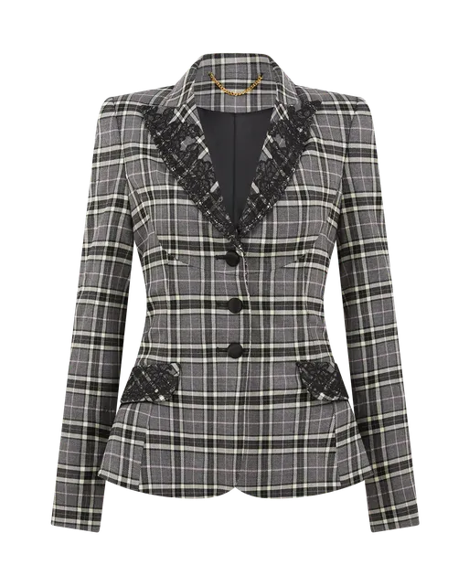 Margette Jacket Tartan | Agent Provocateur