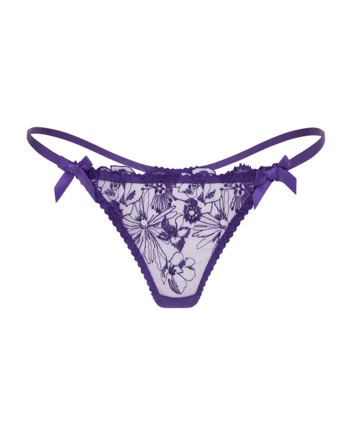 Jayce Thong Purple | Agent Provocateur