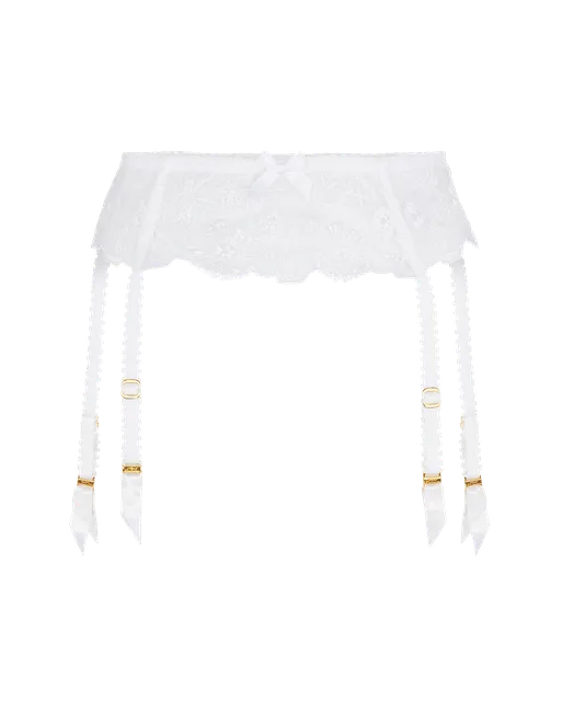 Jayce Suspender White | Agent Provocateur