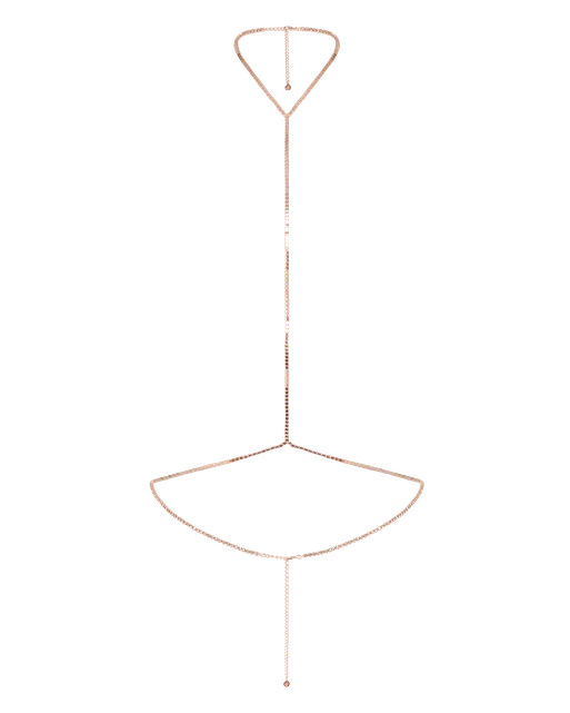 Bougie Bodychain Rose Gold/Crystal | Agent Provocateur