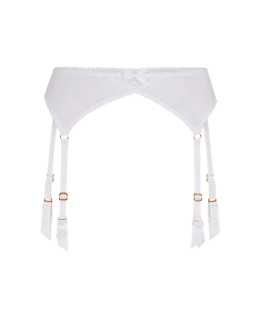 Fia Suspender White | Agent Provocateur