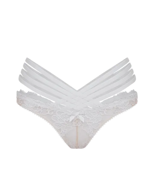 Dioni Full Brief White/Sand | Agent Provocateur
