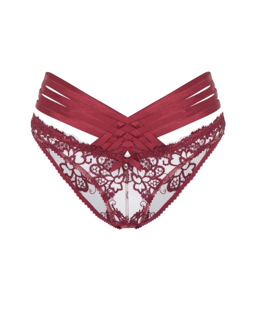 Dioni Full Brief Burgundy | Agent Provocateur