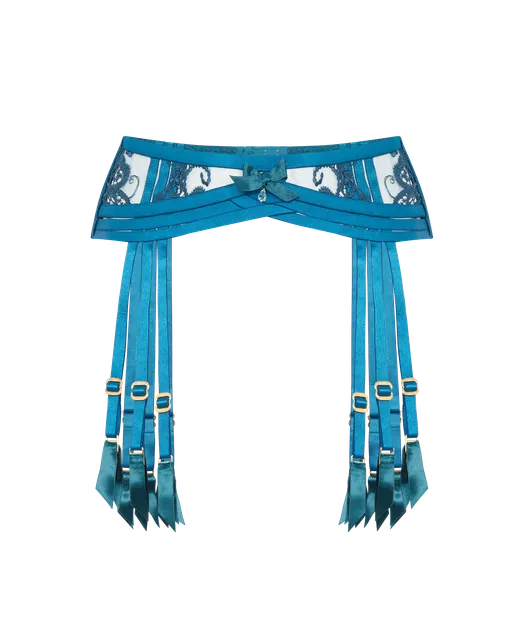 Dioni Suspender Petrol | Agent Provocateur