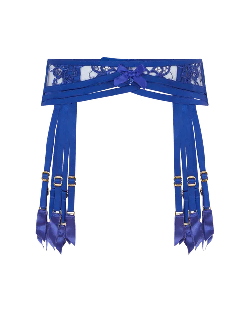 Dioni Suspender Cobalt | Agent Provocateur