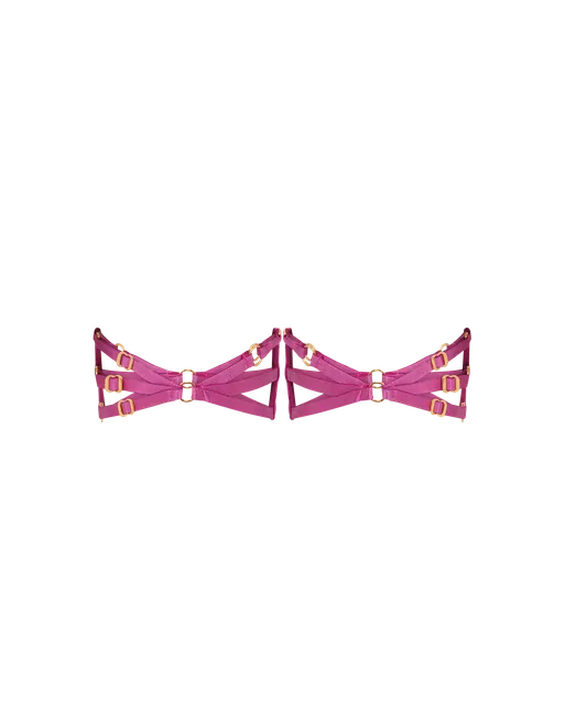 Dioni Garter Set Magenta | Agent Provocateur