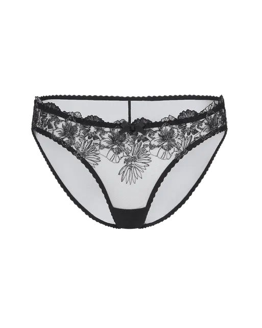 Astria Full Brief Metallic Black | Agent Provocateur