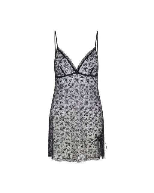 Malorey Short Slip Dress Black | Agent Provocateur