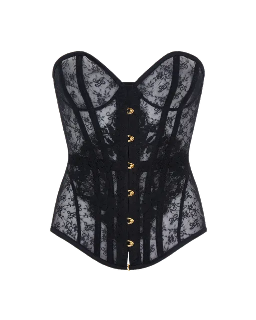 Malorey Corset Black | Agent Provocateur