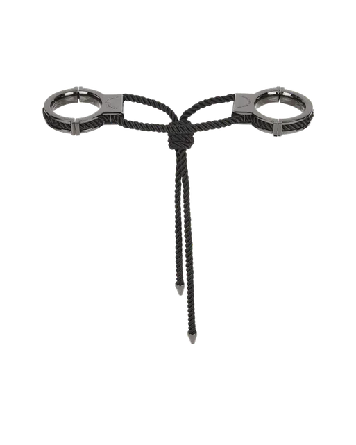 Xena Jewel Double Cuff Gunmetal | Agent Provocateur