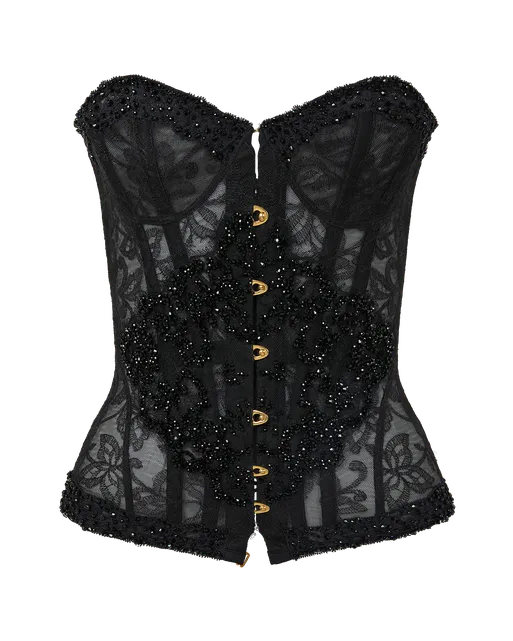 Krystabell Corset Black | Agent Provocateur