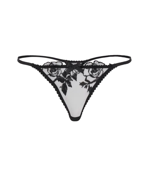 Callypso Thong Black | Agent Provocateur
