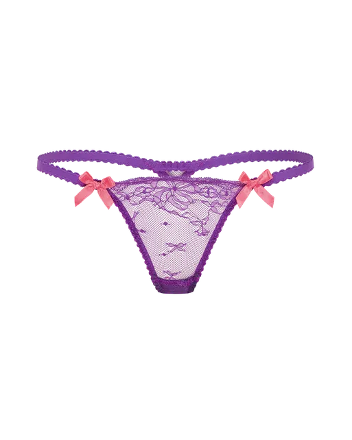 Isedora Thong Purple/Pink | Agent Provocateur