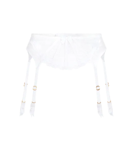 Mariann Suspender White | Agent Provocateur