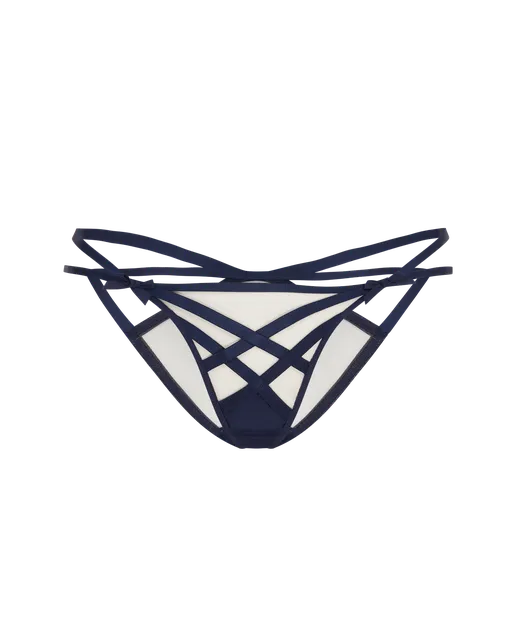 Briella Full Brief Navy/Navy | Agent Provocateur