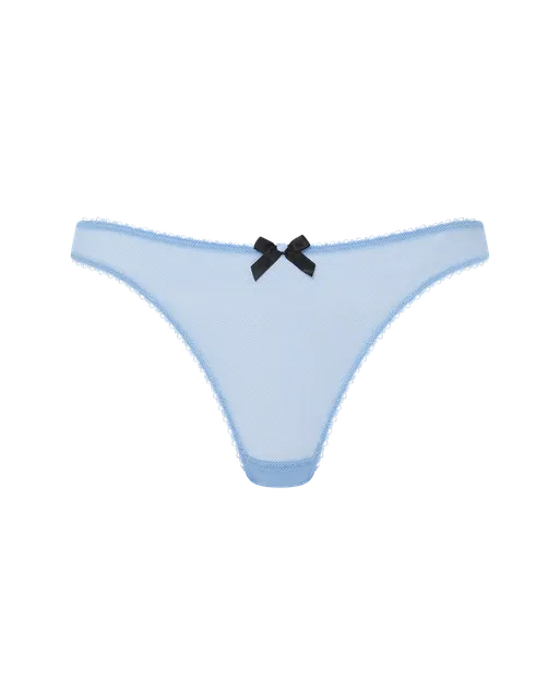 Yara Thong Blue/Black | Agent Provocateur
