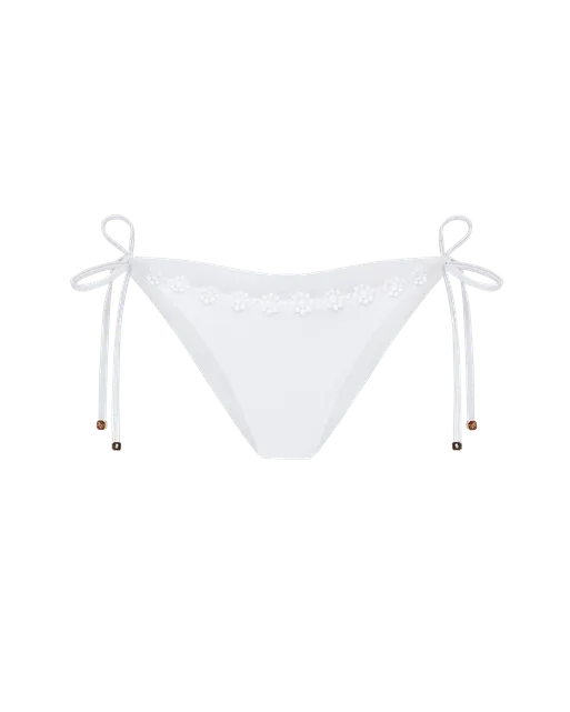 Maiya Bikini Bottoms  White | Agent Provocateur