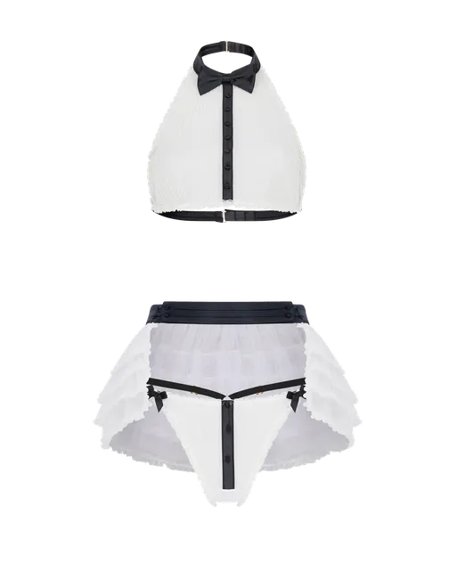 Jeanie Dress Up Set Black/Ivory | Agent Provocateur