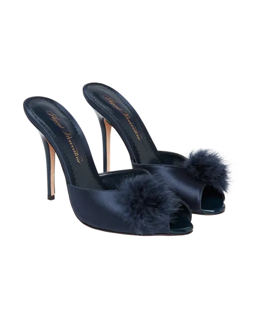 Allegrah Mules Navy | Agent Provocateur
