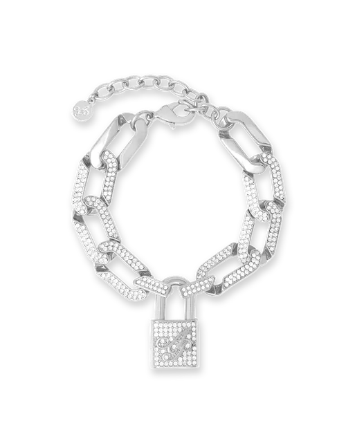 Meriem Bracelet Silver/Crystal | Agent Provocateur