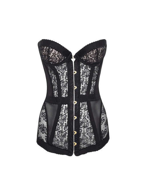 Agent Provocateur Black Lace Mercy Corset