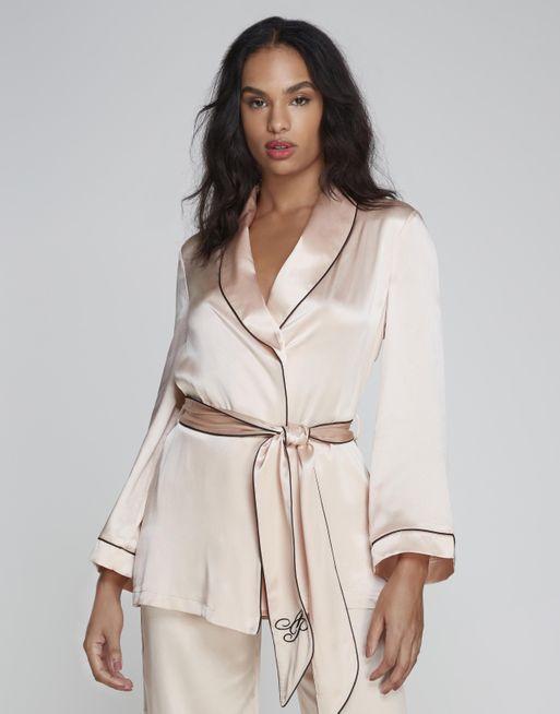 Agent provocateur outlet silk pyjamas