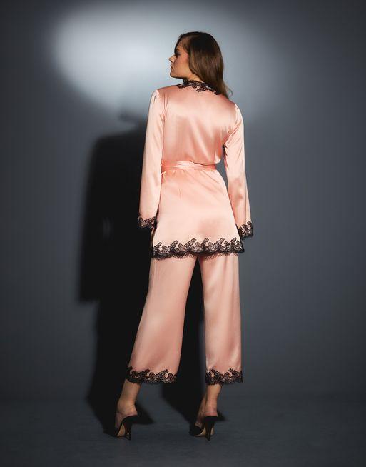 Amelea Pyjama Top in Pink | Agent Provocateur All Nightwear