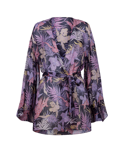 Riva Short Kimono By Agent Provocateur