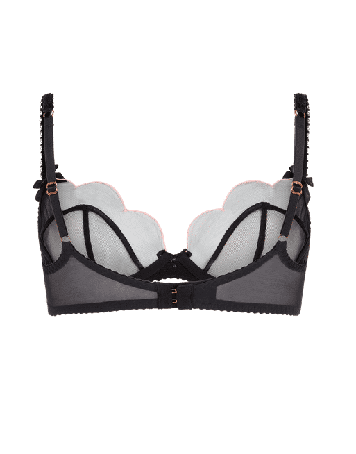 【AGENT PROVOCATEUR】lorna bra Lorna Lace Plunge Underwired Bra in Fuchsia | By Agent