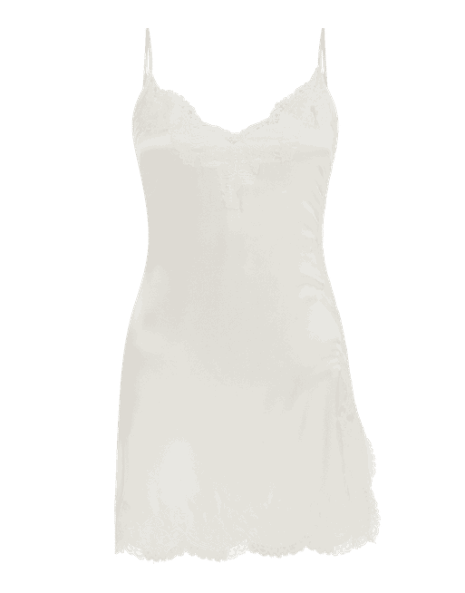 Short online white slip