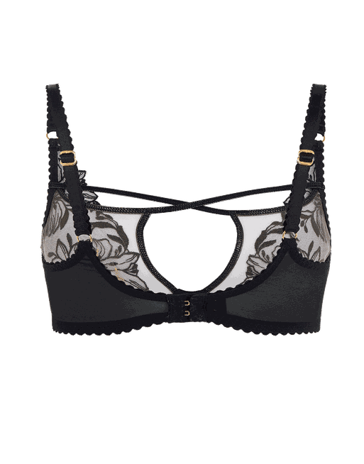 【AGENT PROVOCATEUR】Ozella cutout PVC-trimmed soft-cup bra 108008_flatshot_back.png