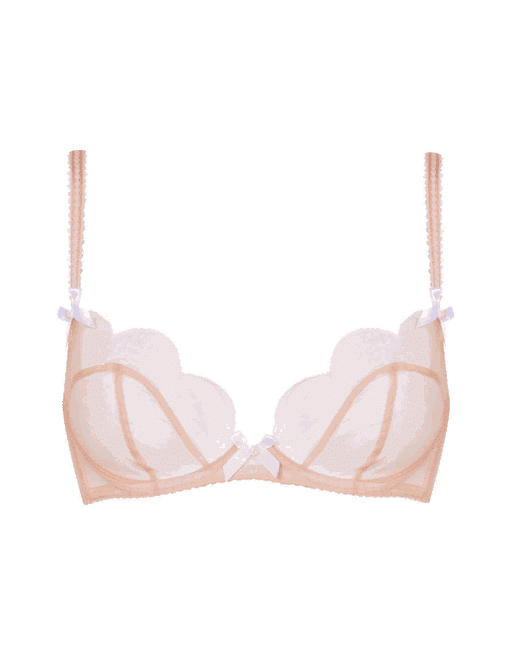 Lace and Mesh Lingerie Set, Bra With Underwire US 34C/ EU 75C