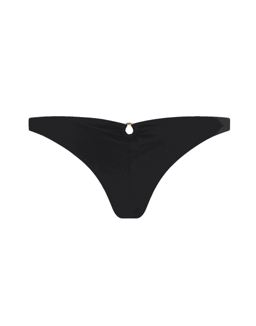 Flattering black outlet bikini bottoms