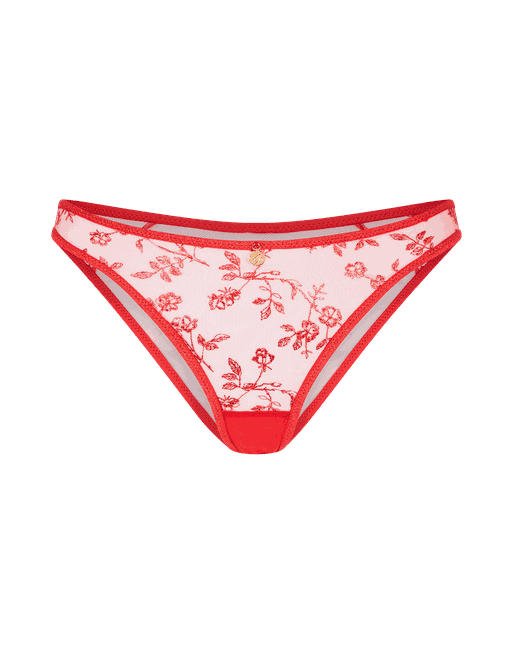 Zadi Full Brief in Red