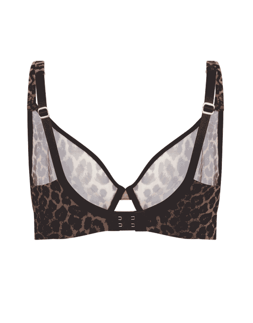 HGps8w Front Closure Leopard Bras for Women Sexy Push Up Comfortable  Wireless Full Coverage Everyday T-Shirt Bra : : Clothing, Shoes &  Accessories