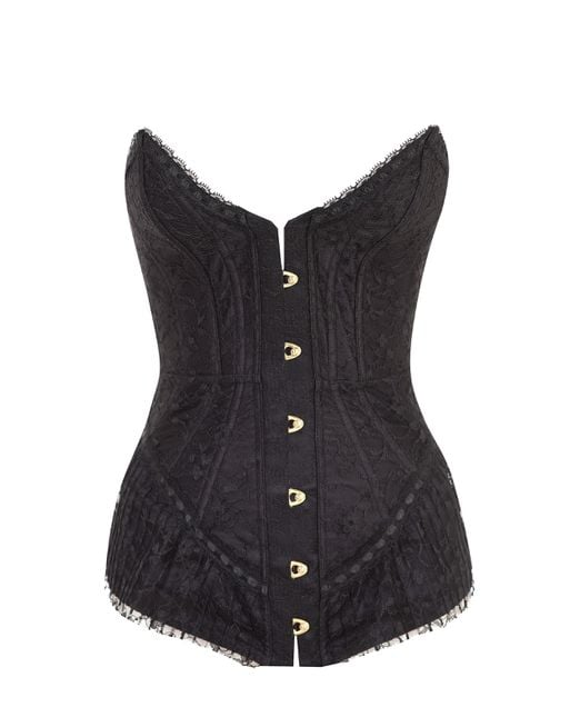 Mercy Corset in Black  Agent Provocateur All Lingerie