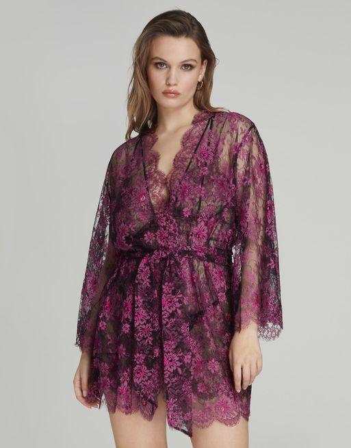 Agent Provocateur Talia Kimono Red