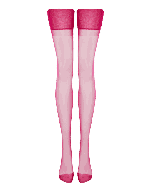 Pink 2025 seamed stockings
