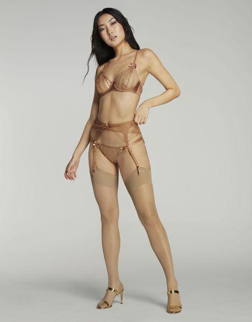 【AGENT PROVOCATEUR】milena suspender Milena Suspender in Black | Agent Provocateur