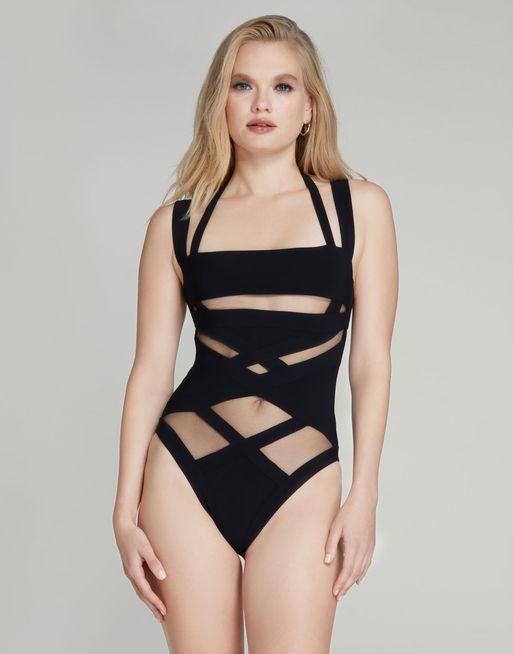 Fynlee Swimsuit in Black By Agent Provocateur