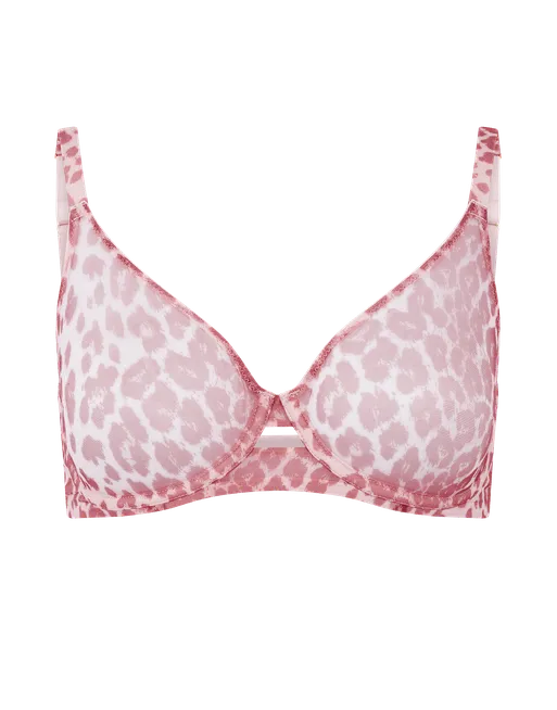 Lucky Full Cup Underwired Bra in Leopard | By Agent Provocateur