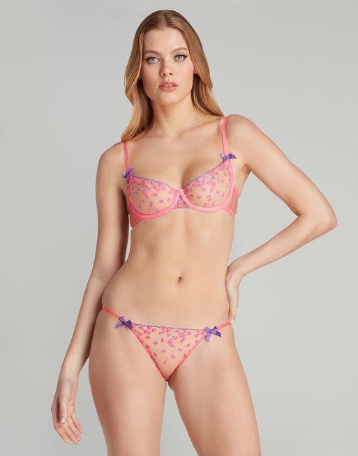 Lissa Brief in Pink/Lilac | By Agent Provocateur
