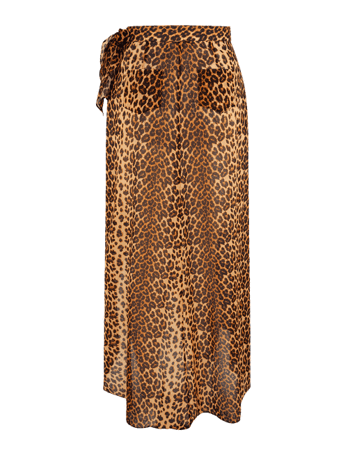 Leopard wrap deals skirt 80