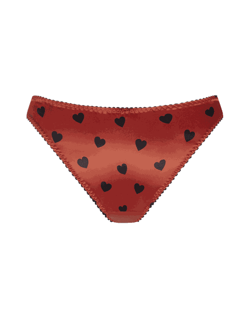 【AGENT PROVOCATEUR】hart pyjama ショーツ Hart Pyjama Top in Red | By Agent Provocateur
