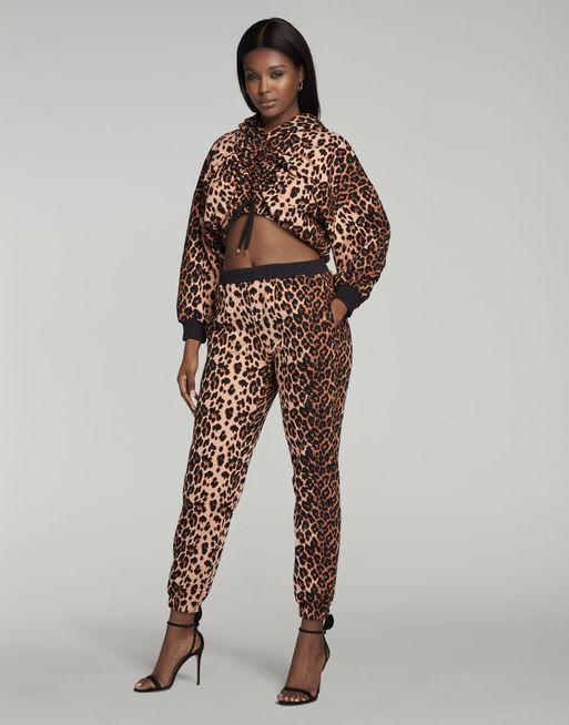 Leopard hoodie clearance
