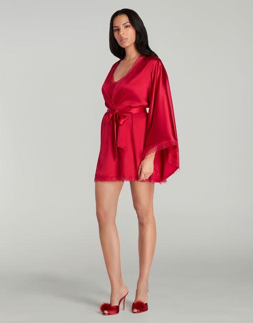 Gisele Short Kimono in Red | By Agent Provocateur All Nightwear