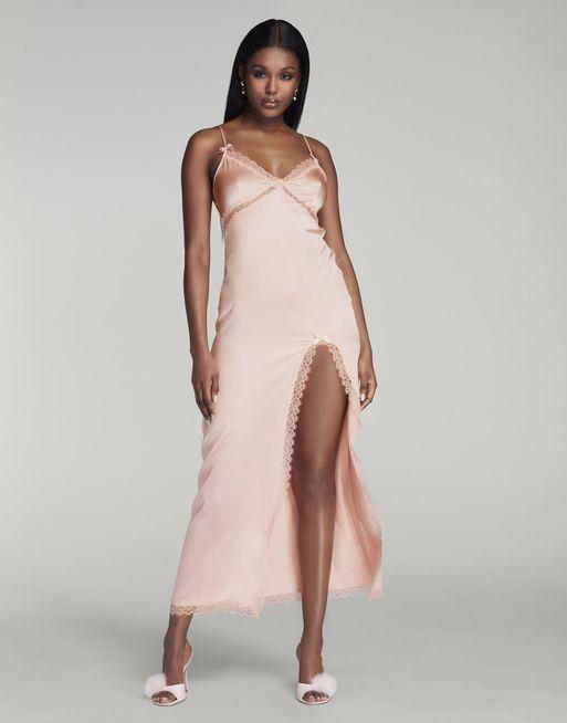 GISELE LONG SLIP BLUSH HANNAH