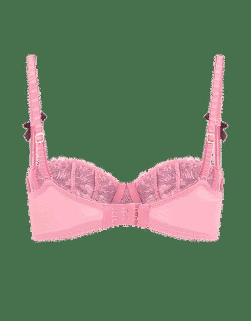 Yara Balconette Underwired Bra in Pink