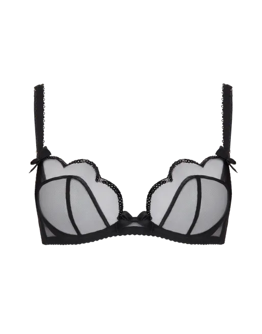 【AGENT PROVOCATEUR】lorna bra Lorna Lace Plunge Underwired Bra in Fuchsia | By Agent